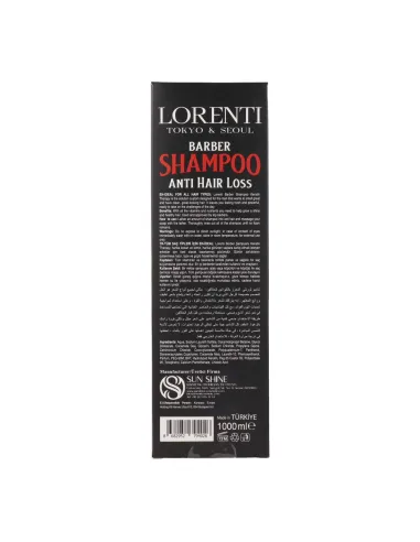 Lorenti Men Champú 1000 ml Keratin Therapy